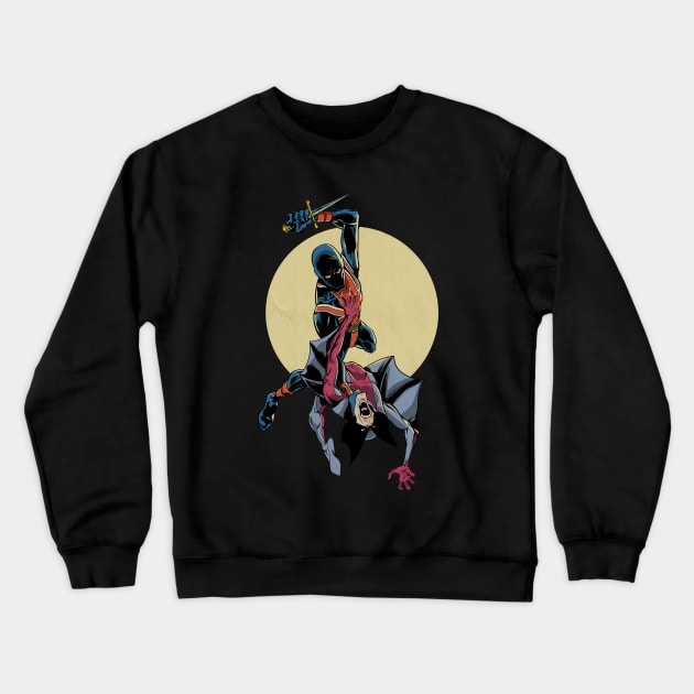 Vampire Hunter Crewneck Sweatshirt by jon